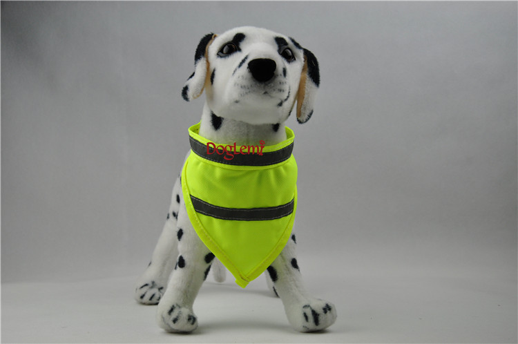 doglemi夜光反光荧光狗三角巾