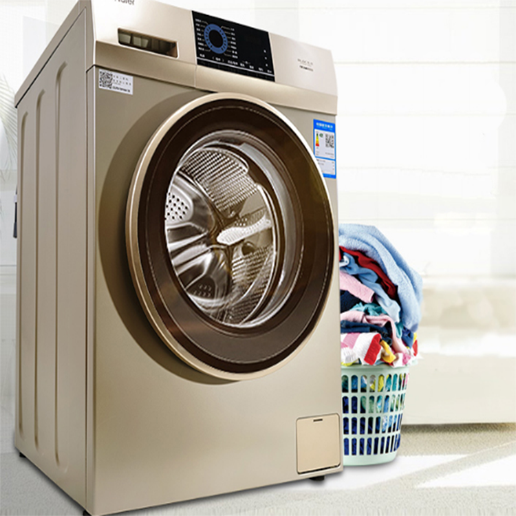 海尔haier滚筒洗衣机全自动家用变频10公斤大容量g100818bg高温消毒洗