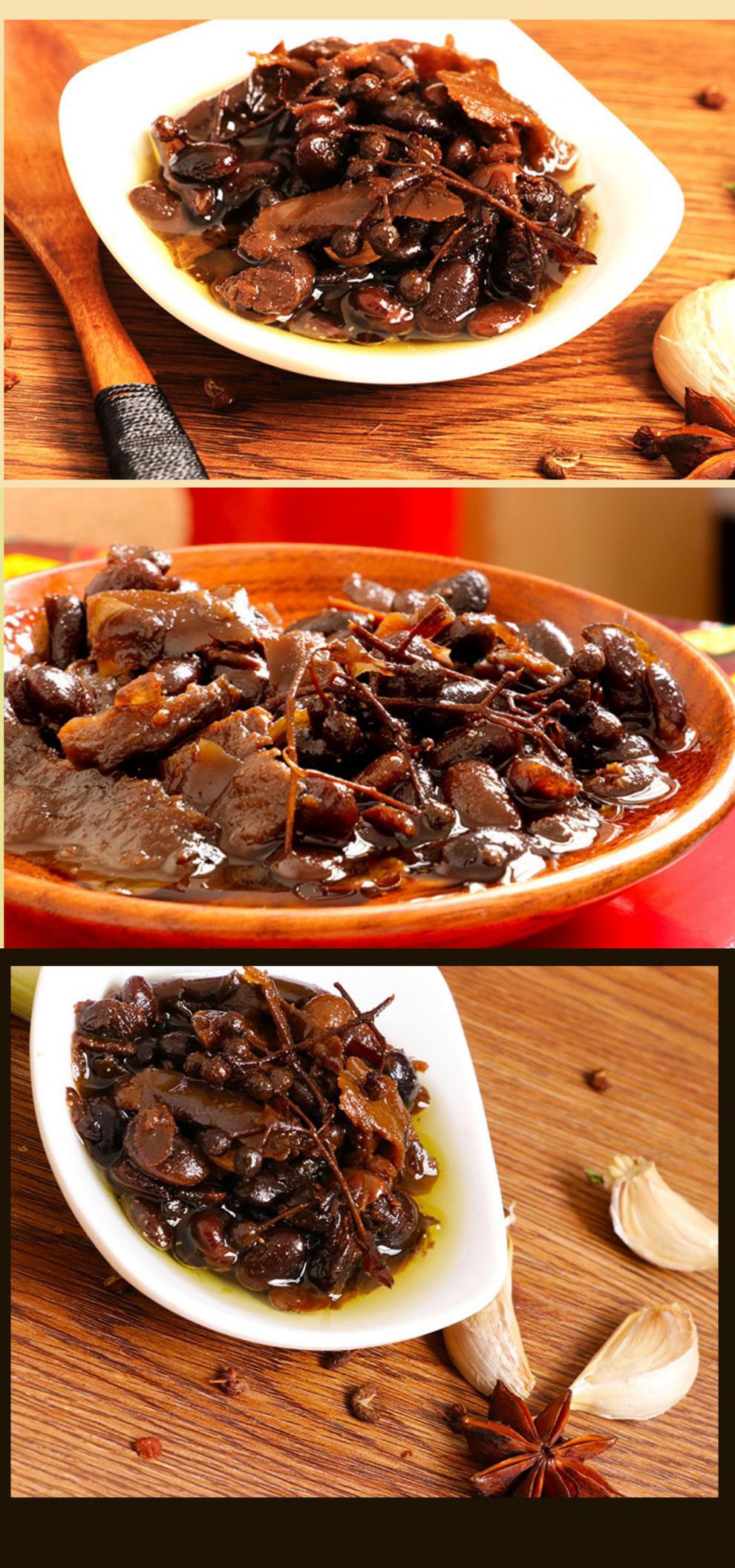 临沂八宝豆豉沂蒙特产八宝豆鼓4坛酱菜坛礼盒惟一斋豆豉坛