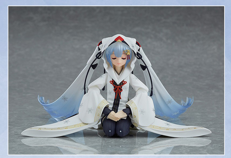 寿屋手办回头应援初音雪初音人偶玩具蝴蝶初音粉色妖精公仔模型摆件