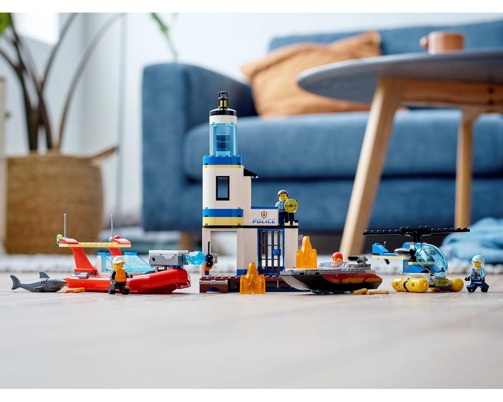 乐高(lego)拼装模型玩具60308 [全球购]lego 乐高 城市系列 海滨警察