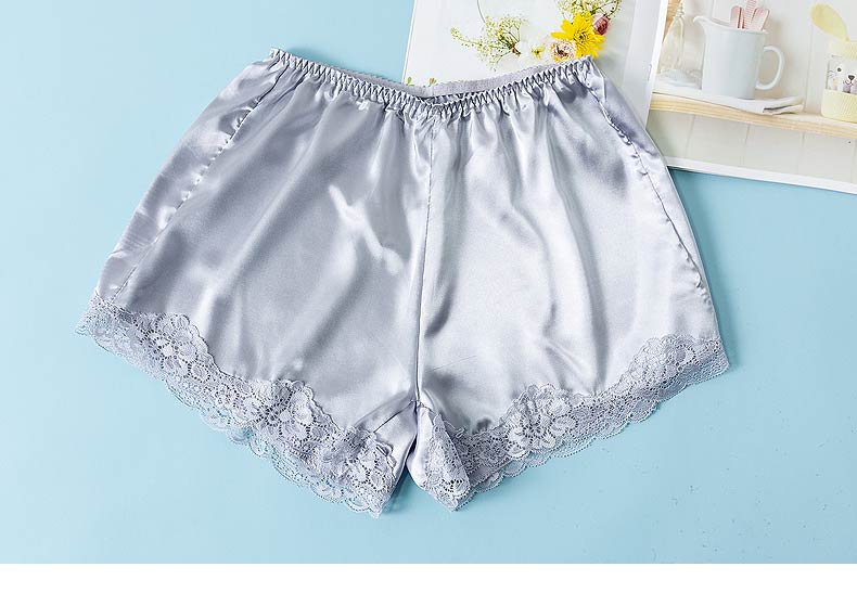 情稚女士打底裤 蕾丝花边防走光安全裤女夏季薄款可外穿打底裤宽松