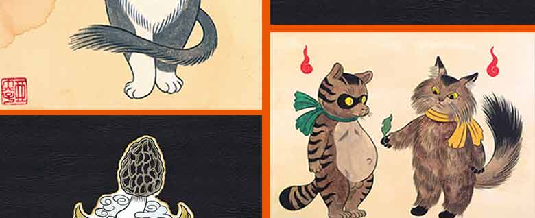 【颜系图书】 猫妖:石黑亚矢子作品集 日本传统妖怪与猫咪形象的融合