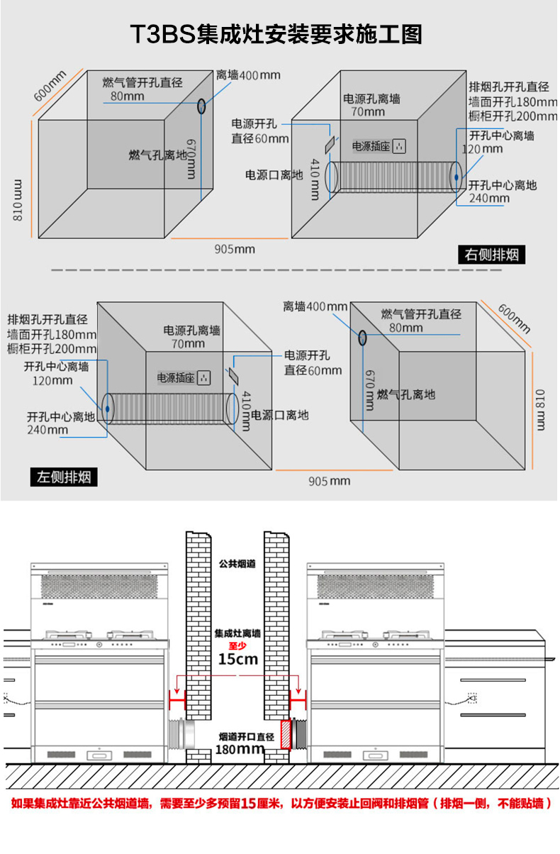 森歌seng森歌集成灶t1bs环保灶侧吸式下排烟集成灶具抽油烟机燃气灶