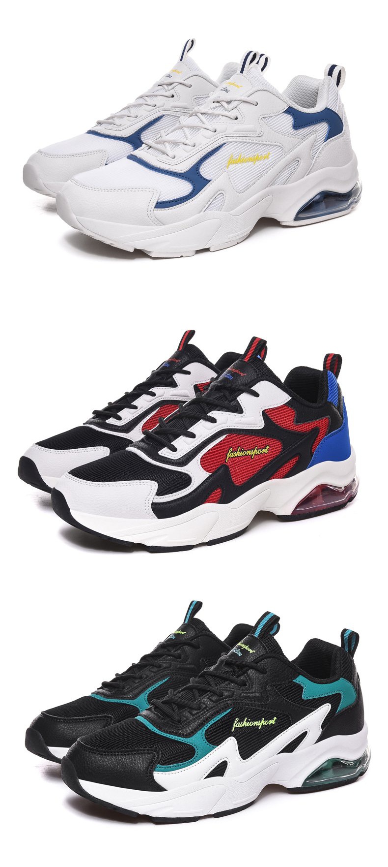 sktrip狮牌运动休闲鞋圆头夏季青春潮流网布网纱运动休闲系带橡胶低帮