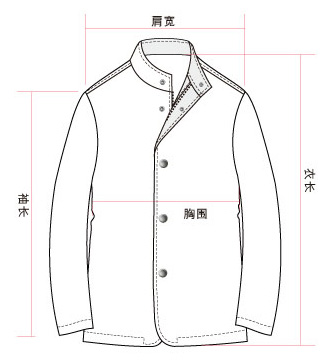 尺码 肩宽(cm) 袖长(cm) 衣长(cm) 胸围(cm)