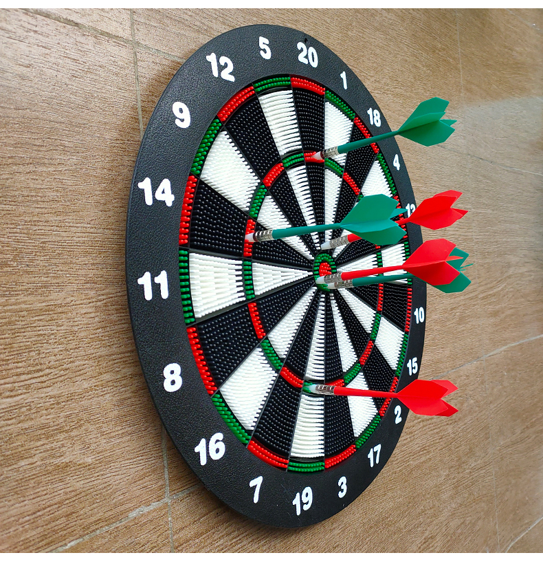 飞镖专业软镖软式飞镖盘套装大号靶子安全软胶头靶健身家用飞标