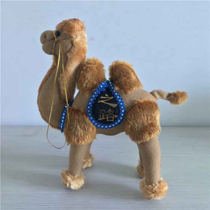 超级新品 新疆特色仿骆驼毛绒玩具民族工艺品旅游纪念品布艺玩偶家居