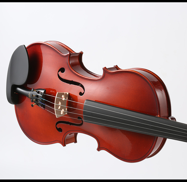 莫森mosenms828w实木金典小提琴初学款自然风干西洋乐器亮光