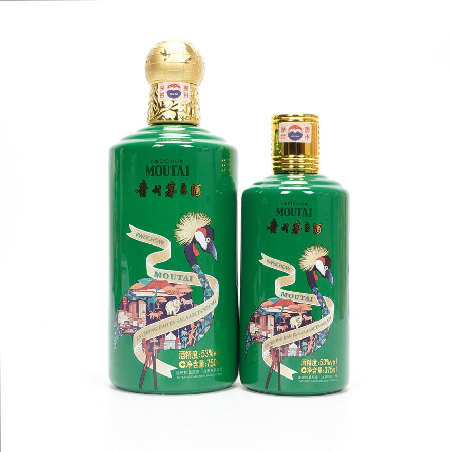 【鼎利鑫】茅台走进四国系列 53° 贵州茅台酒 走进坦桑尼亚 375ml