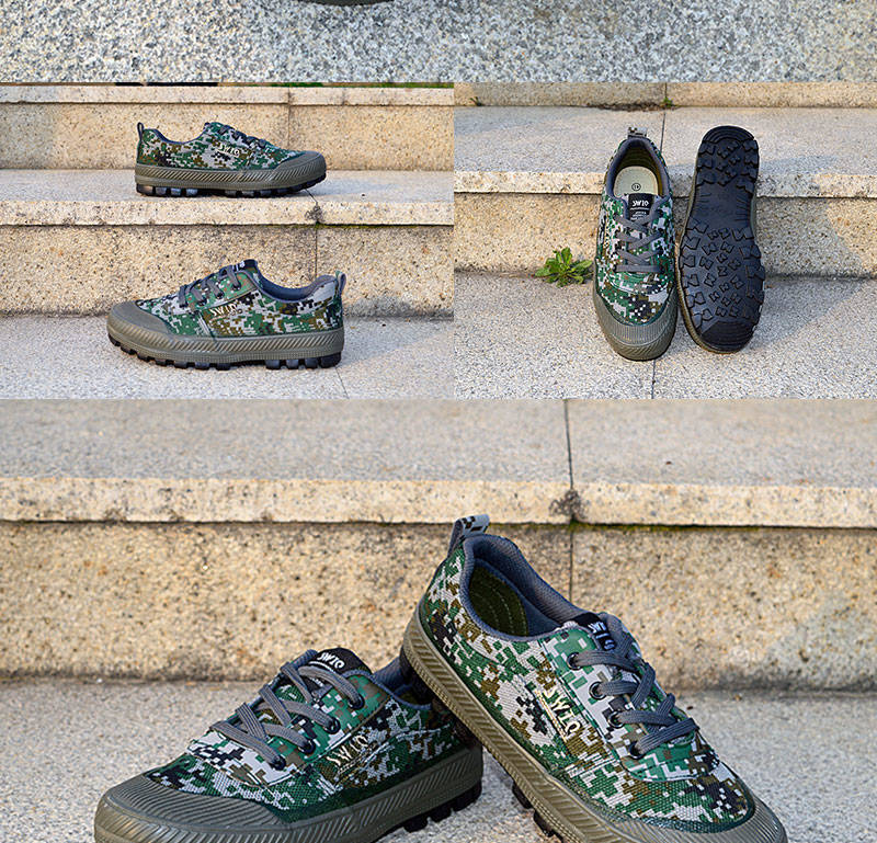 3517户外徒步迷彩作训鞋男解放