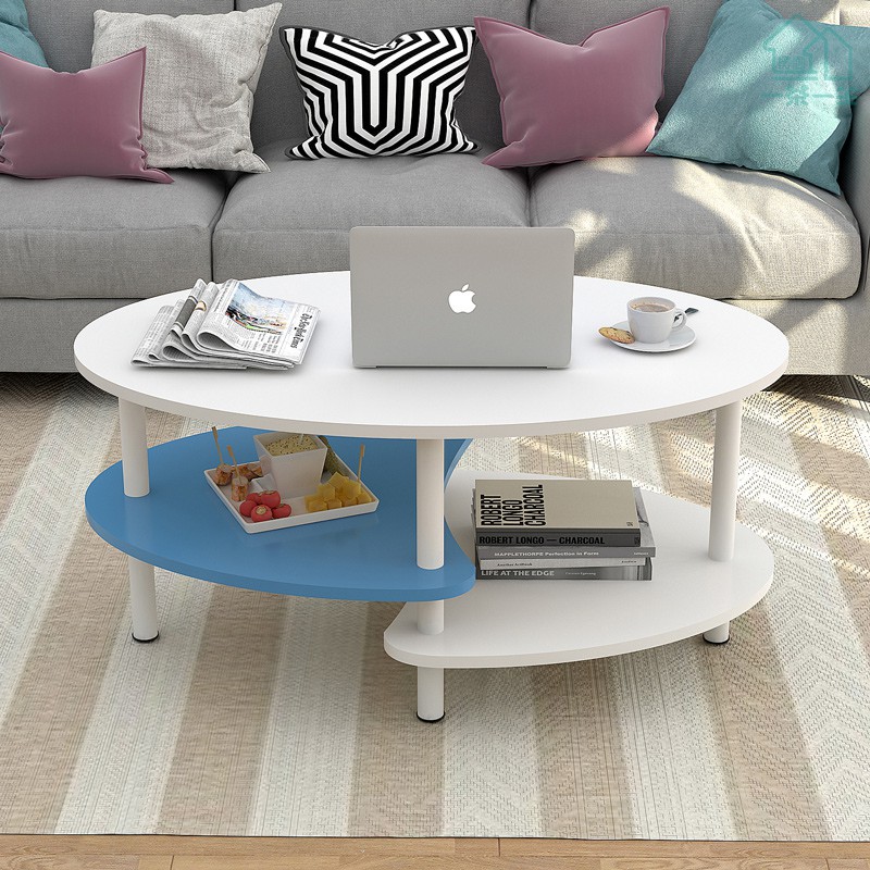 弈仙家装简约小茶几创意北欧现代客厅网红桌子阳台ins风简易圆形桌