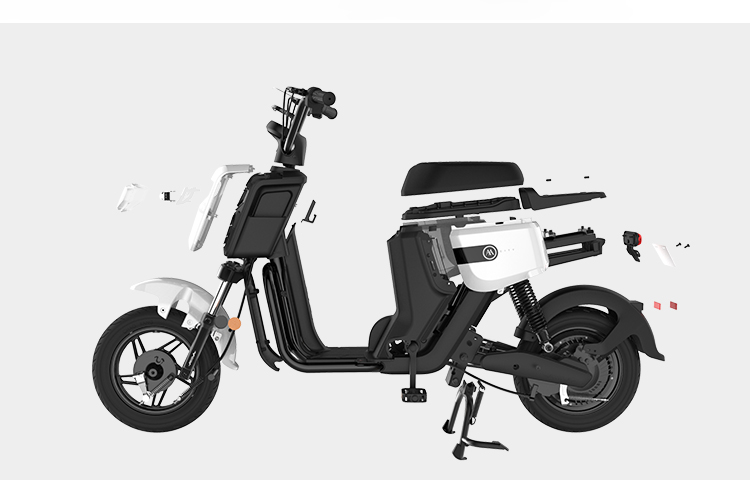 爱玛aimaam1电动车城市通勤白领代步20ah可提取锂电池博世电机真空