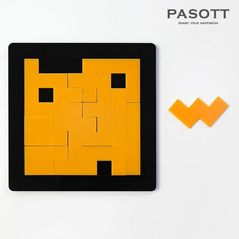 jigsawpuzzle29块十级玲珑透明双面拼图烧脑超高难度异型sixpack烧脑