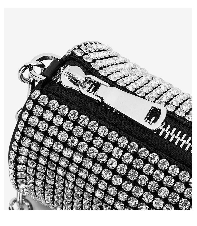 马克华菲女士单肩包791128041245 [蒋丽莎]马克华菲2021时尚手拎水钻