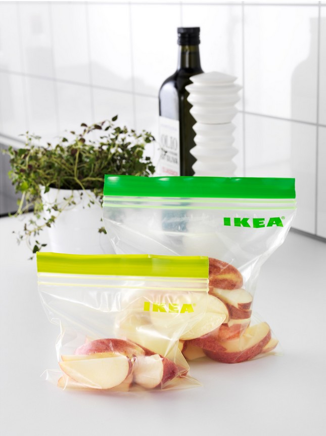 宜家密封袋 艾斯塔 塑料袋 保鲜袋子封口食品袋收纳婴儿食物 邮