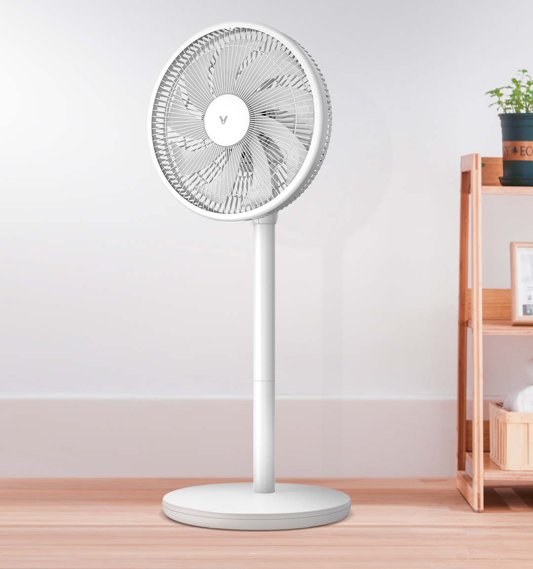小米生态链云米电风扇家用轻音落地扇小型小米白立式电扇台扇学生宿舍