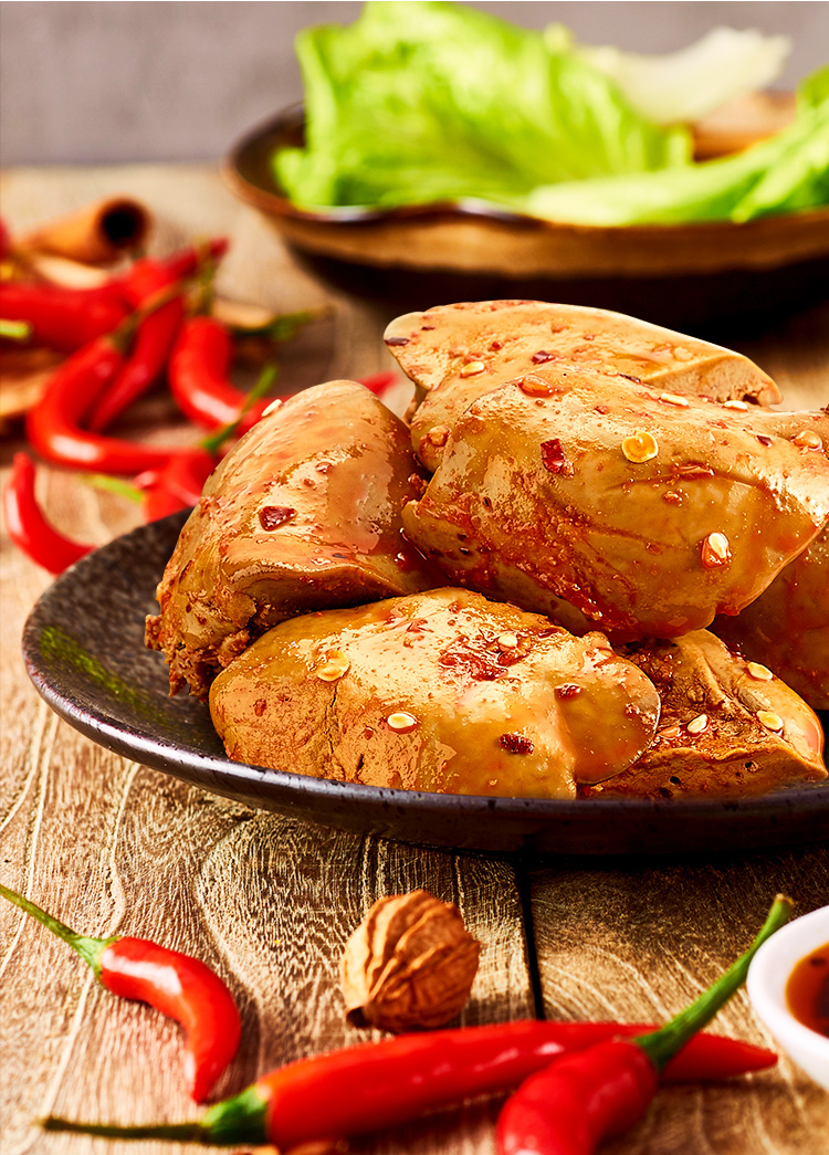 49元任选10件99元任选22件来伊份香辣鸭肝18g3真空单独小包装肉类熟食