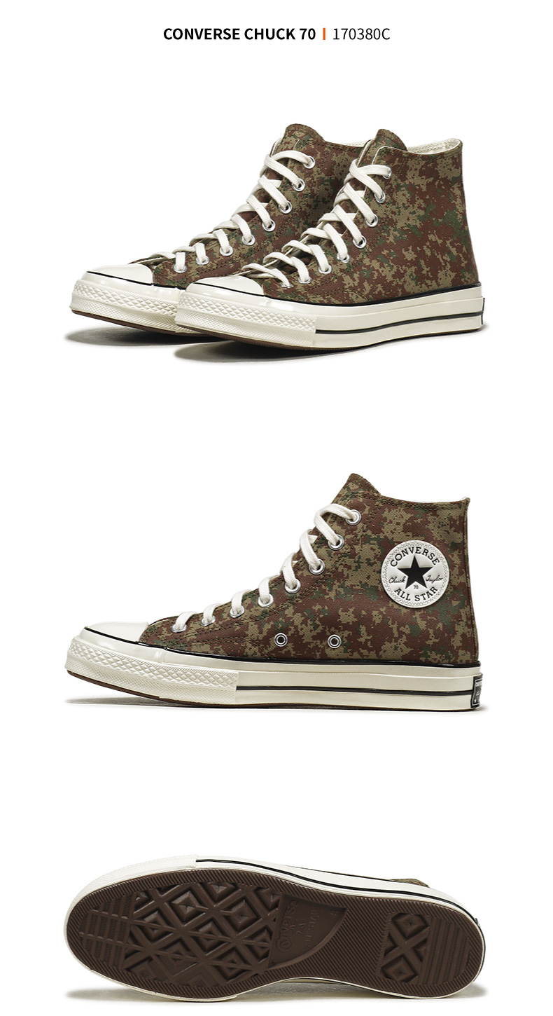 converse匡威板鞋男鞋2021春新款休闲鞋chuck 70帆布鞋170380c