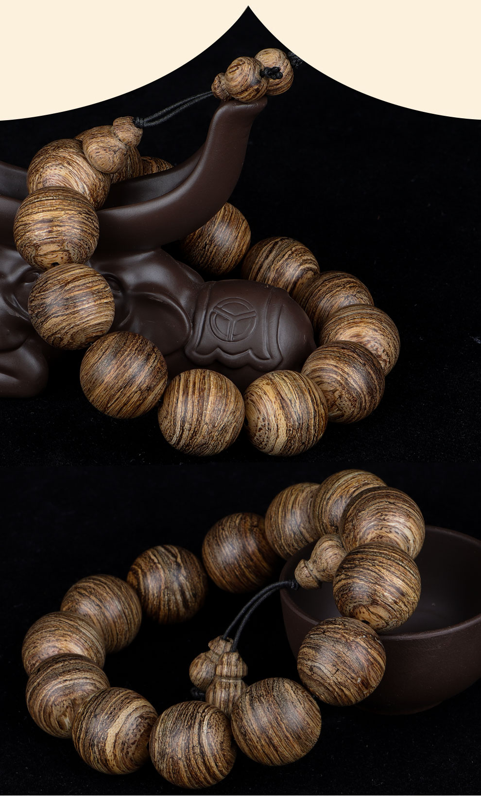 弥佑阁高端手串品牌送礼收藏级加里曼丹沉香手链甄选醇化久远野生老料