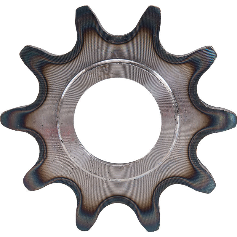 混凝土搅拌机配件链轮小滚筒10牙链轮14牙齿轮传动齿轮单双链条10齿