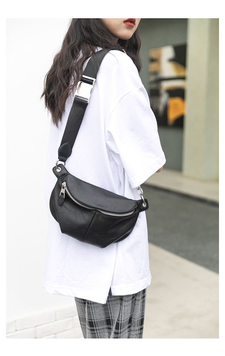 fenghou网红胸包女ins潮2021流行款休闲链条斜挎小包百搭时尚单肩蹦迪