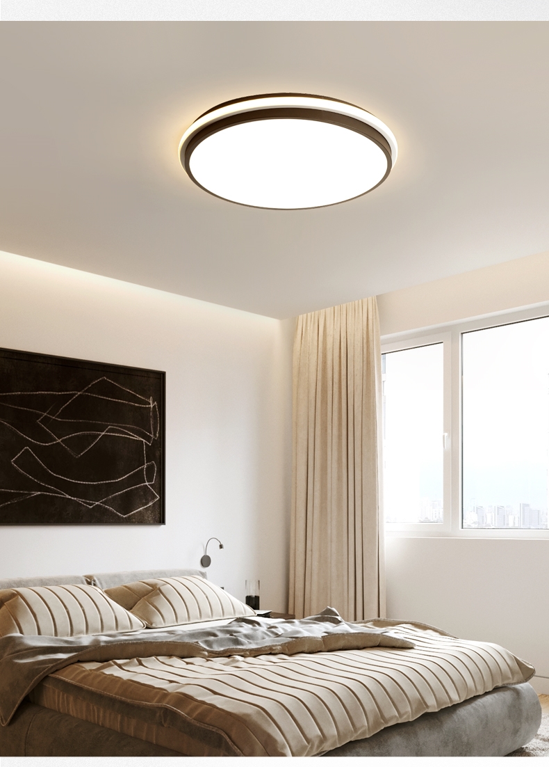 客厅灯简约现代大气led吸顶灯具符象房间卧室灯全屋套餐厅吊灯饰家用