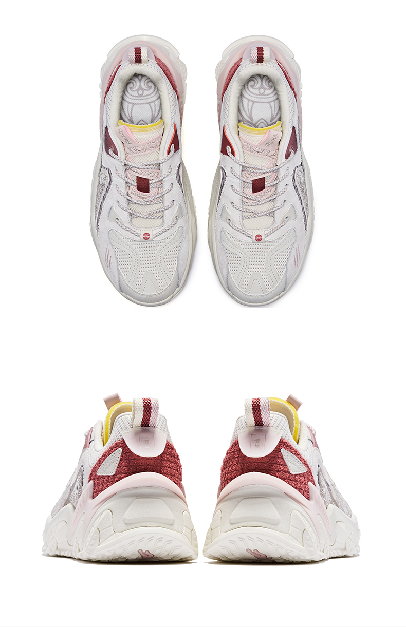 玄武│乔丹质燥运动鞋女鞋2021秋季新款透气休闲鞋潮流复古老爹鞋