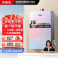 万家乐[全红婵推荐零冷感]燃气热水器JSQ30-16R9(F)天然气16升10A一级恒温舒适水伺服节能电辅防冻