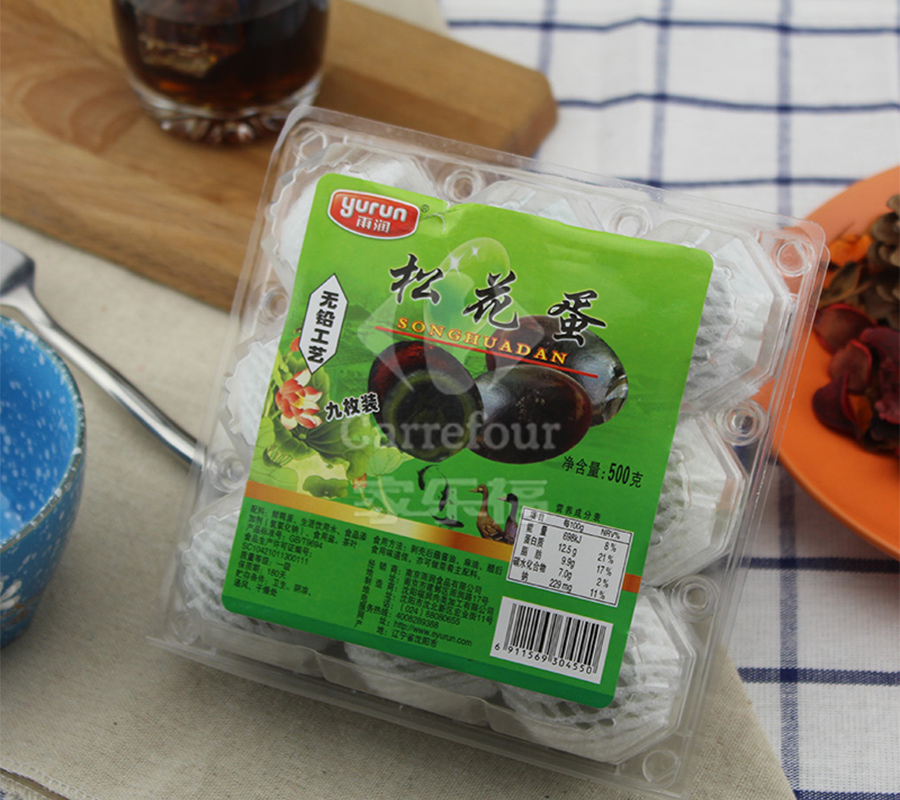 雨润松花蛋肠500g/个