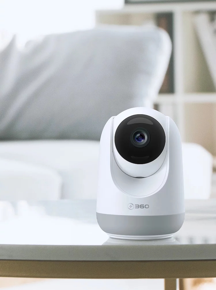 【360智能摄像头d806】 360智能摄像机云台版1080p-标准款d806白色108