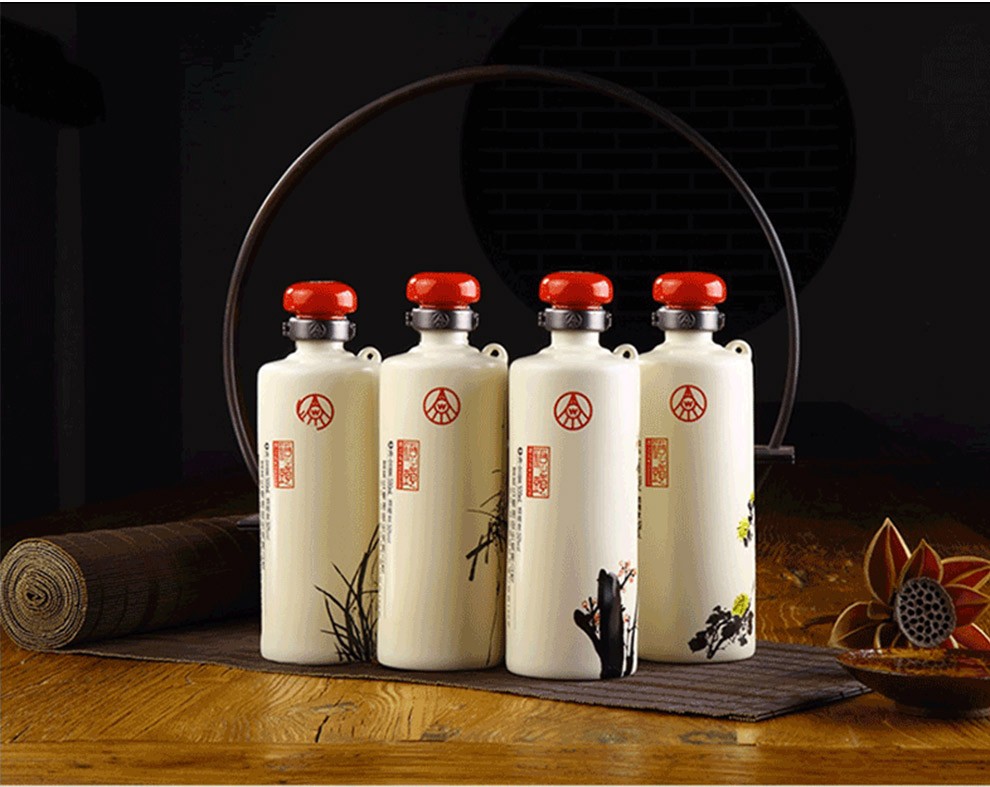 五粮液酒之头梅兰竹菊50度500ml