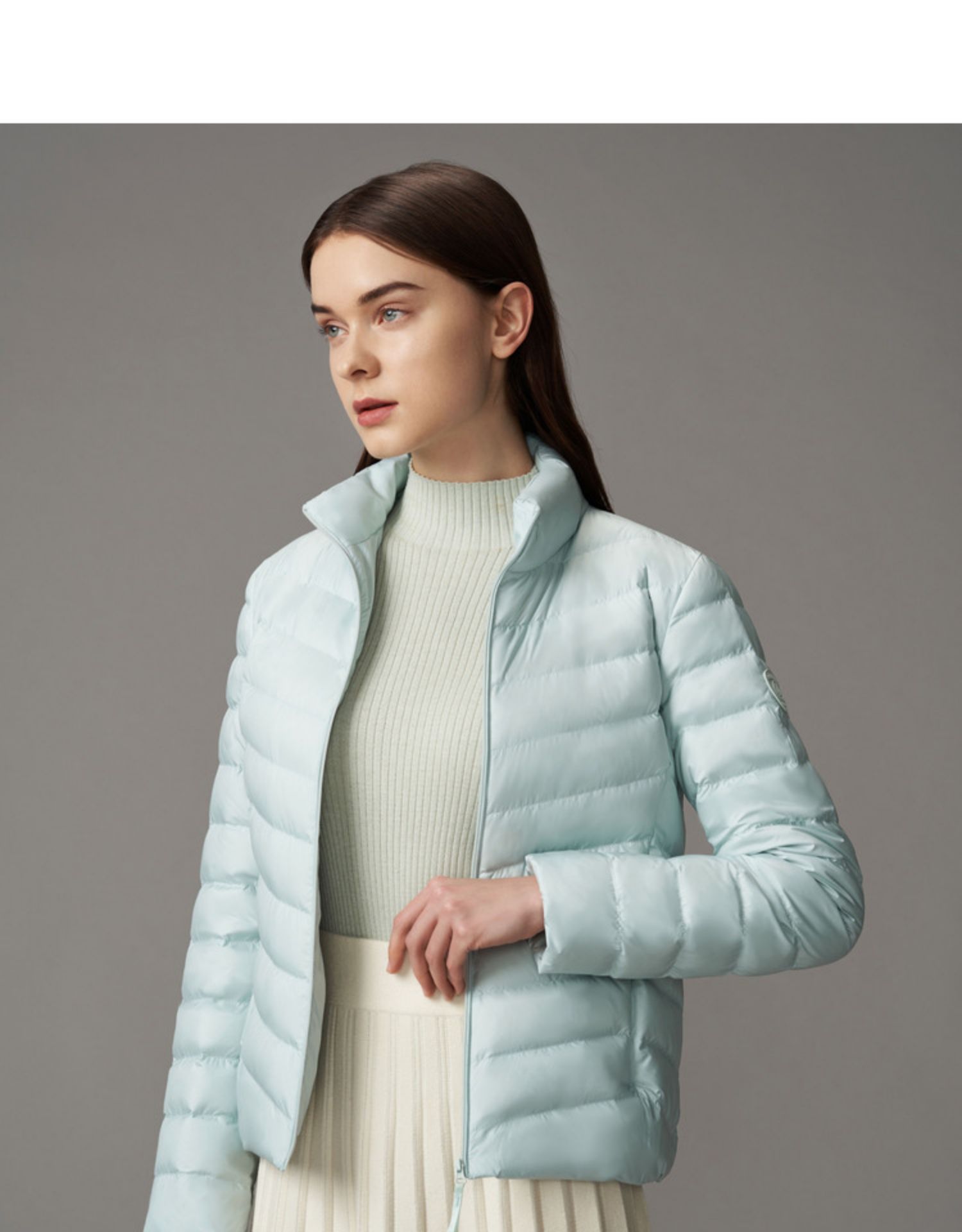 女士羽绒服 波司登2021春季新羽绒服女立领拉链轻薄