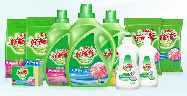 好爸爸天然亲肤洗衣液2000g袋装