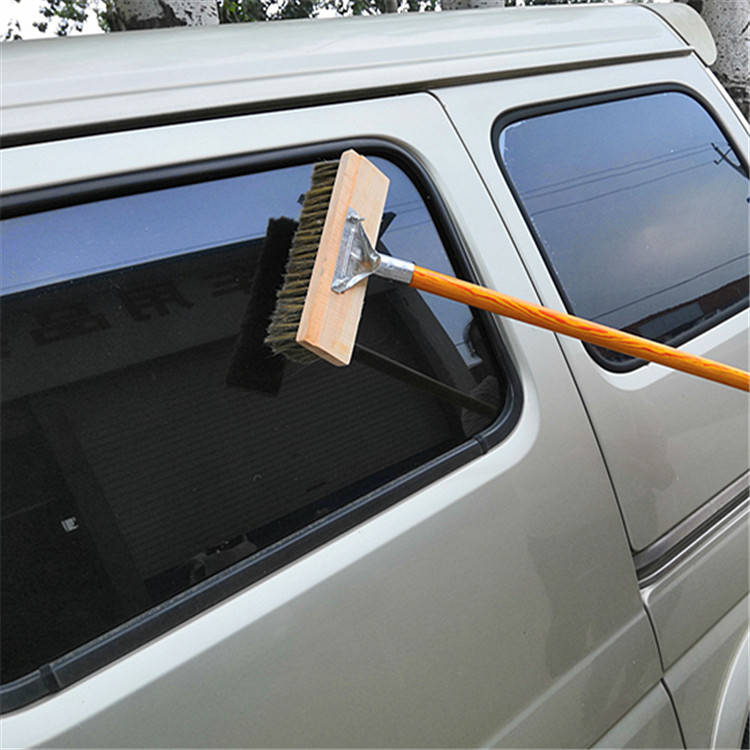 车用擦车毛刷汽车掸子除尘掸长柄洗车刷货车刷车刷子专用洗车工具