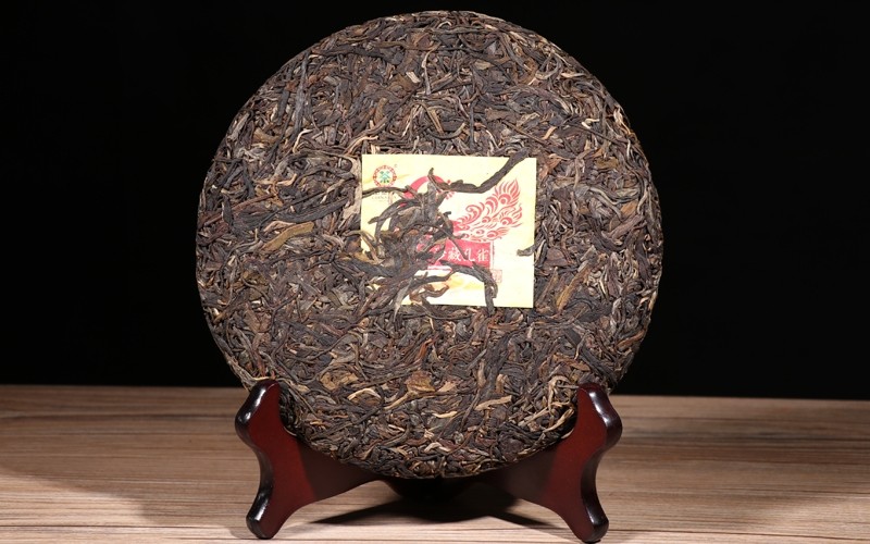 中茶2016年珍藏孔雀老树茶普洱生茶357克