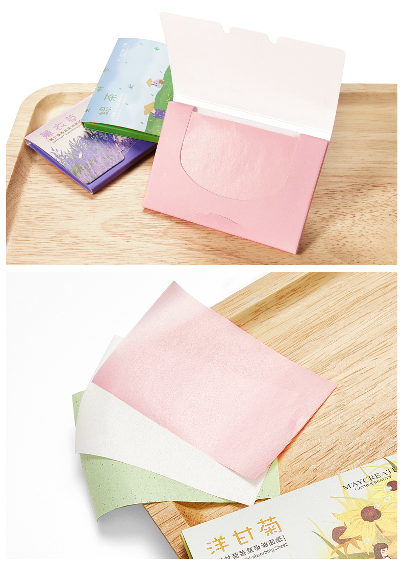 健美创研(maycreate)吸油纸 健美创研面部吸油纸100片(薄荷香氛)