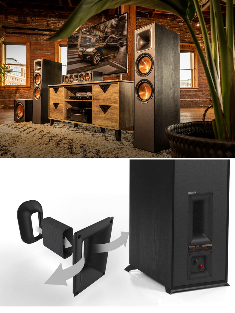 klipsch 杰士r-820f hifi高保真家庭影院音响落地式主音箱【价格 图片