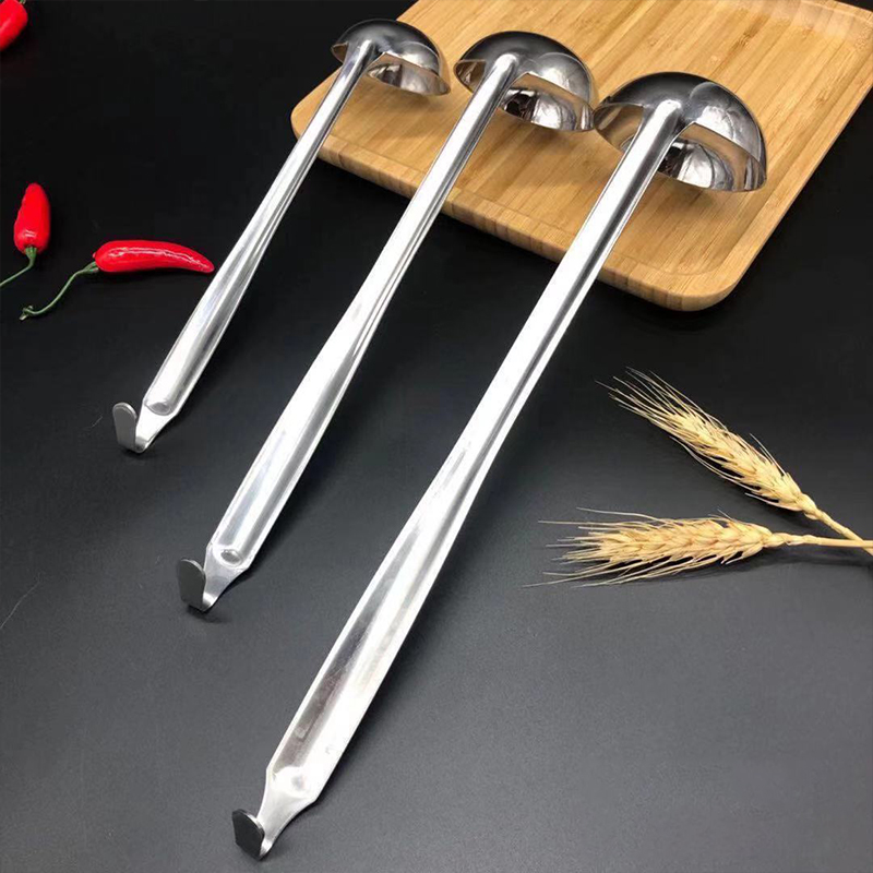 【瓦图(watu)勺子sn】 瓦图(watu) 不锈钢无磁带钩汤勺 加厚长柄搅