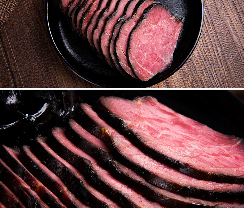 厨师卤味小食 五香牛肉卤牛肉卤汁黑牛肉干五香酱牛肉凉菜卤味牛肉3