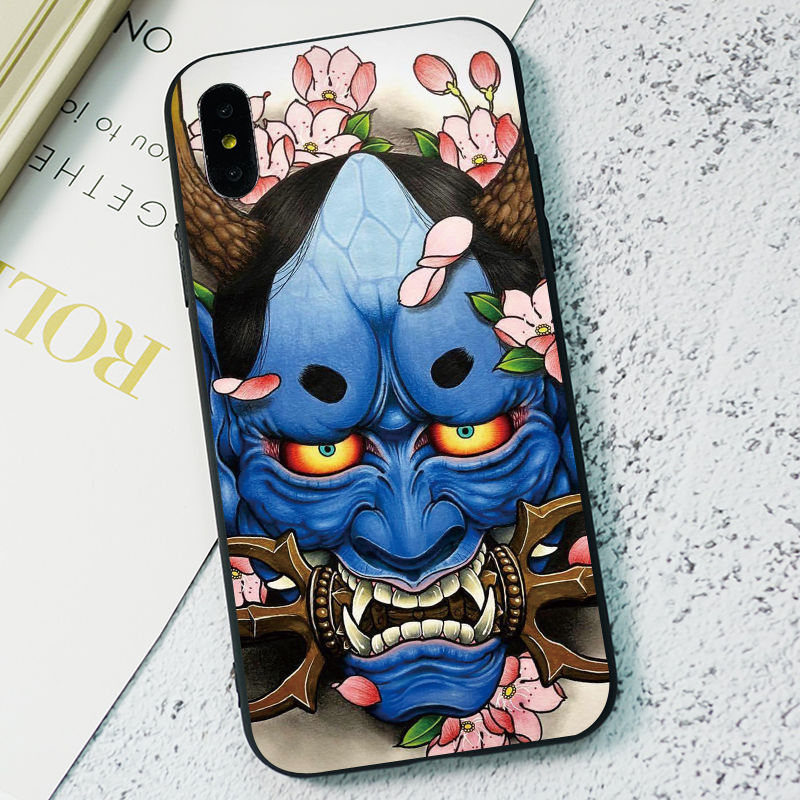 般若iphone6s苹果7手机壳xr5116px善恶8plus纹身个性潮牌男款图408