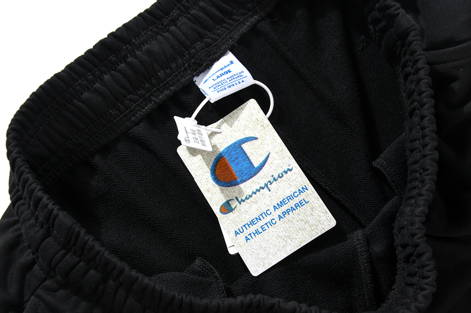 champion刺绣冠军男女情侣款修身纯棉束脚运动薄款卫裤休闲个性长裤