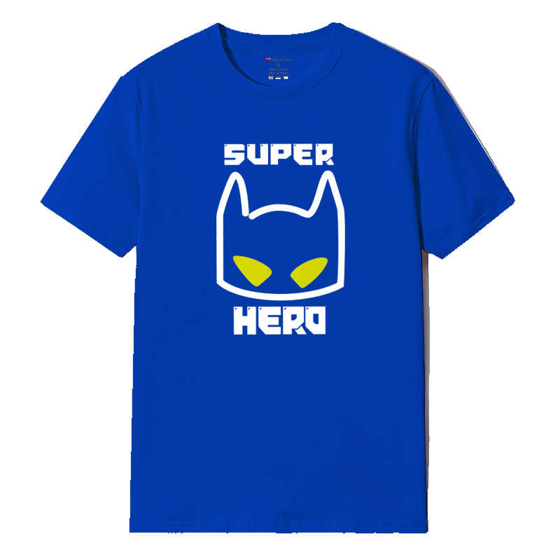 luxury lane男士纯棉弹力t恤 印花hero款