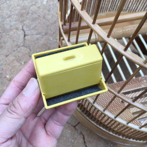 画眉鸟磨嘴器修嘴杯磨锋钩杯磨嘴呗小鸟磨嘴杯杯修鸟笼用品食罐杯