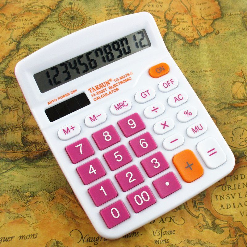 《多功能卡通计算器可爱计算机创意hellokitty机器猫太阳能计算器