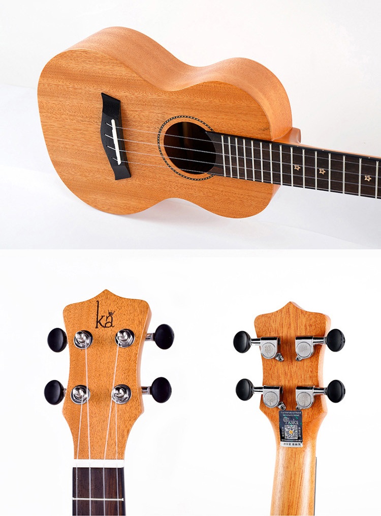 【卡卡(kaka)弦乐器kuc-25d】 kaka卡卡 kuc-25d电箱款 尤克里里