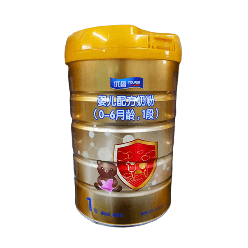 【20年7月产】贝因美优睿1段800g*6罐 婴幼儿配方奶粉