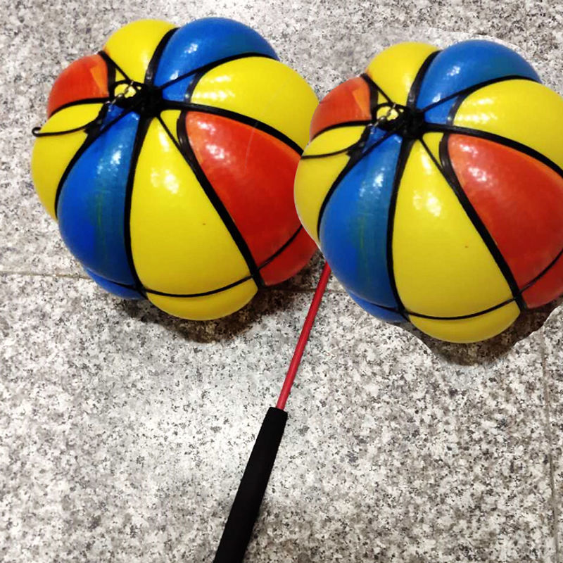 超级新品 摔摔弹力球健身球甩甩球广场舞老人健身手甩手球肩颈中老年