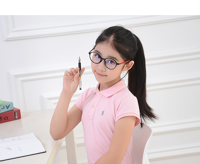 小学生防蓝光儿童近视眼镜框架青少年男女防辐射抗疲劳配度数