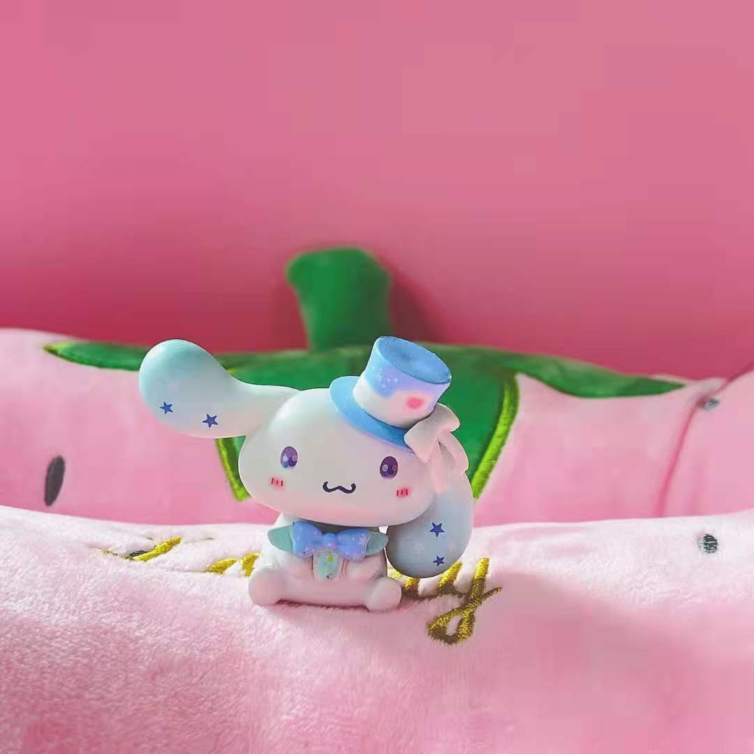 《美乐蒂梦幻系列手办盲盒库洛米玉桂狗手办玩偶可爱少女心盲盒公仔